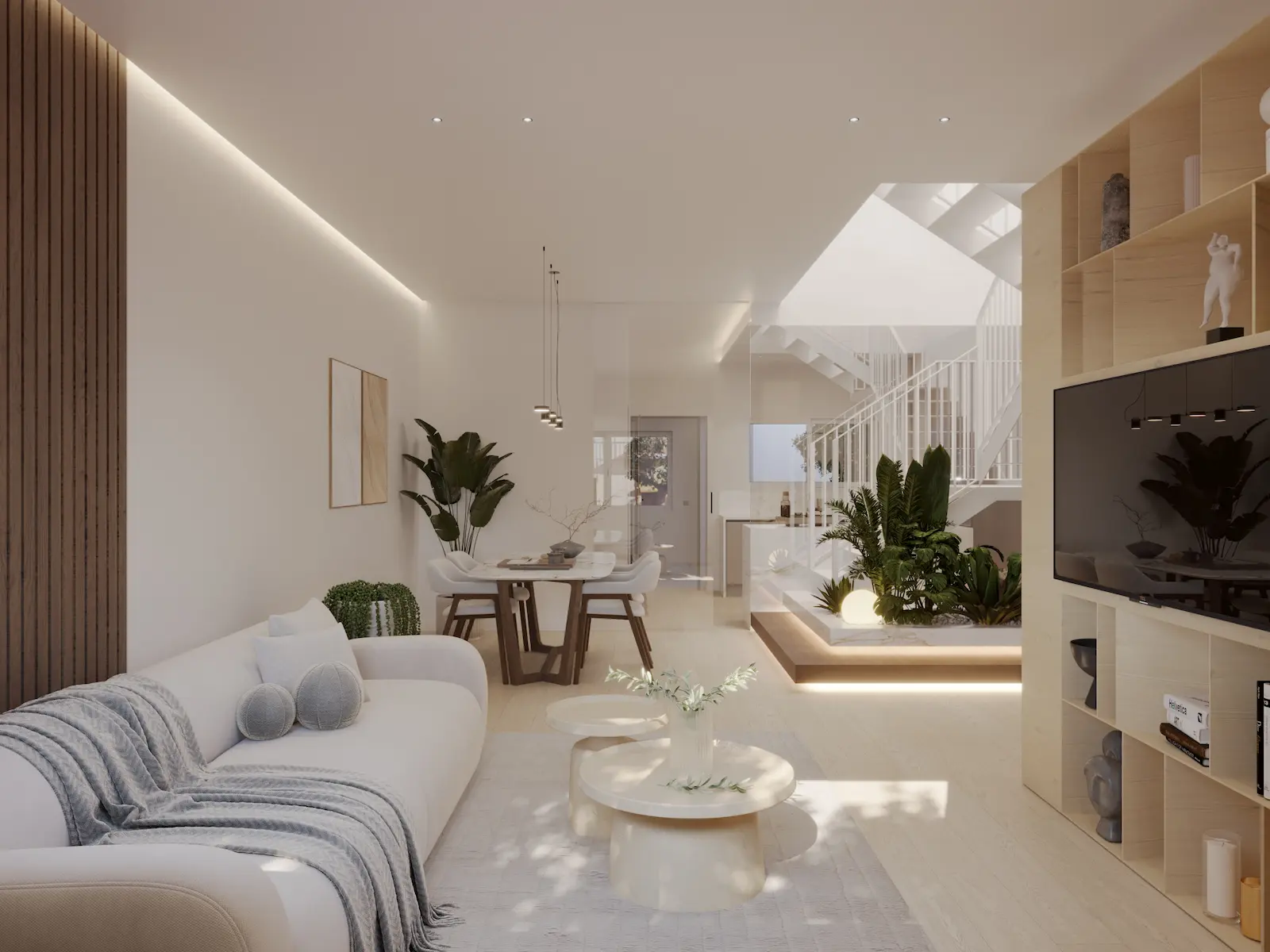 Ampliación y reorganización de vivienda